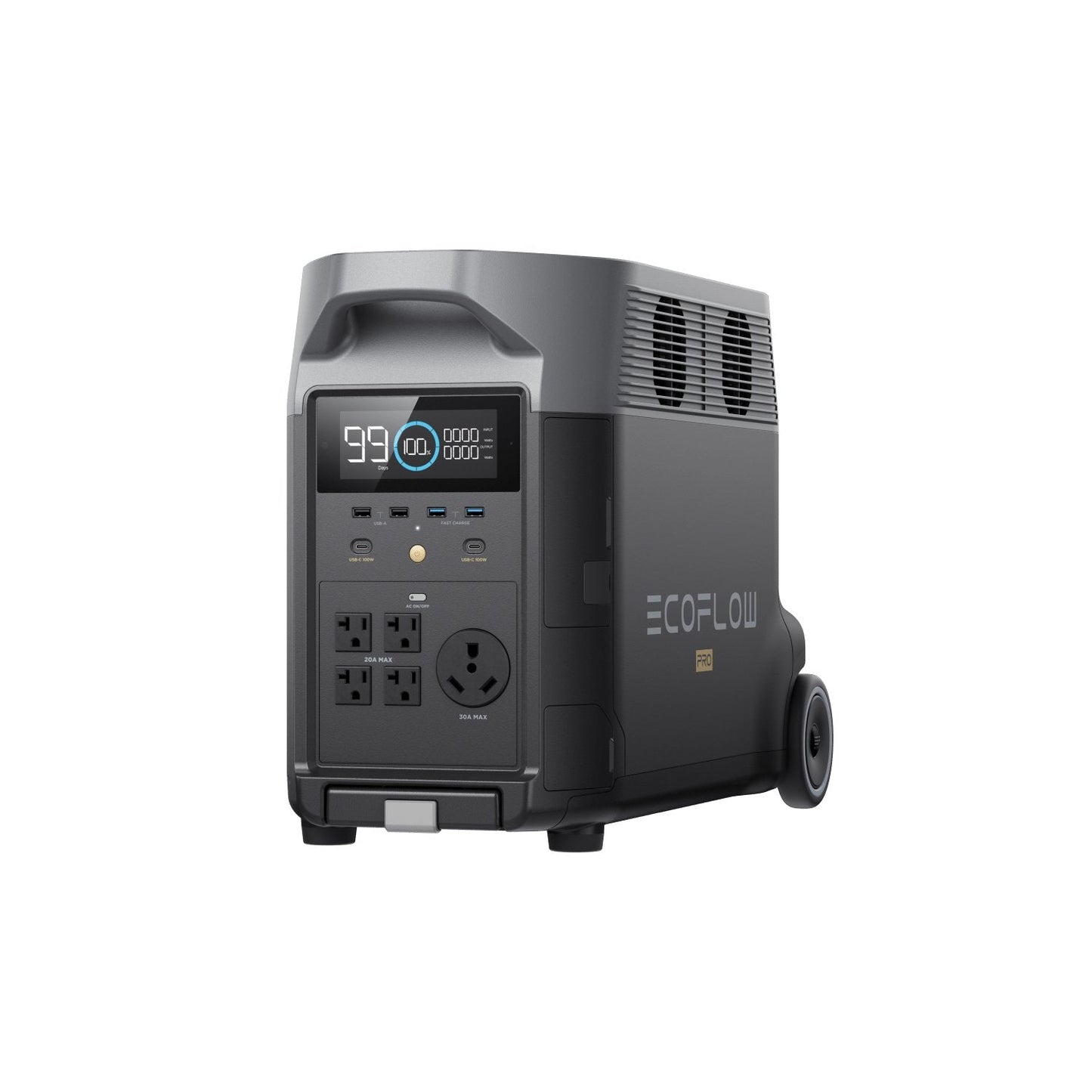 EcoFlow DELTA Pro 3600Wh Portable Power Station Generator